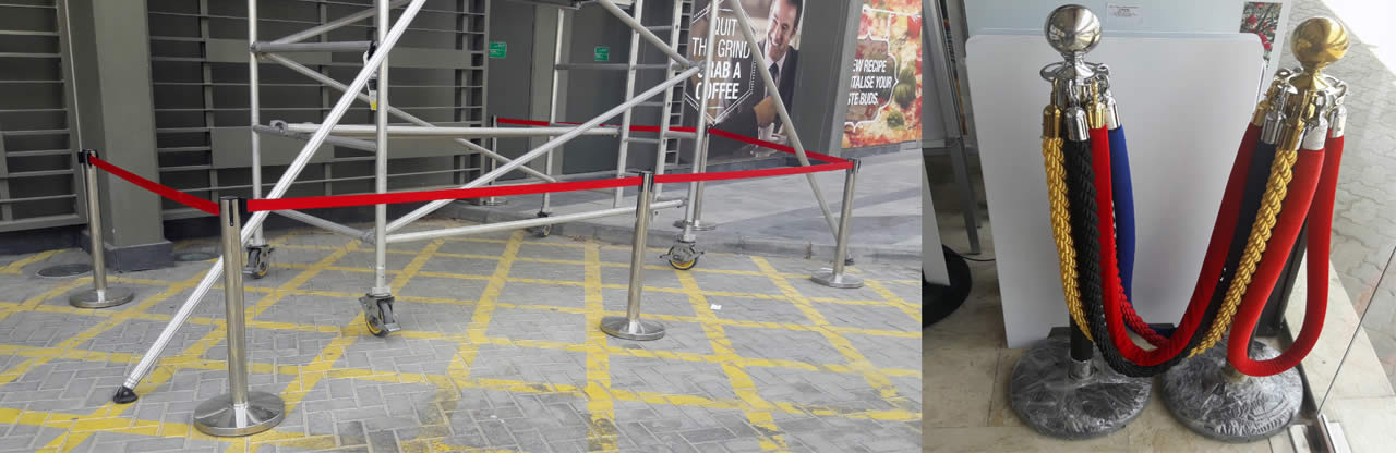 Heavy Duty Crowd Stanchions